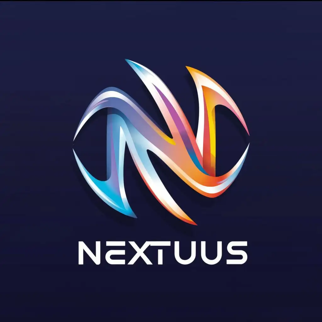 a logo design,with the text "NEXTUS", main symbol:N,complex,be used in Construction industry,clear background