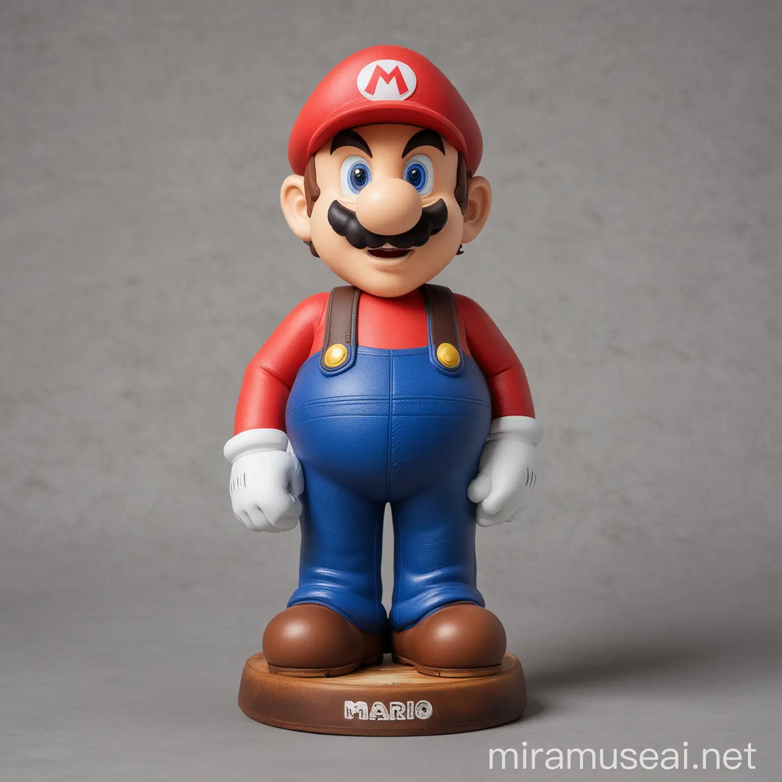 Mario Standing in a Vibrant World