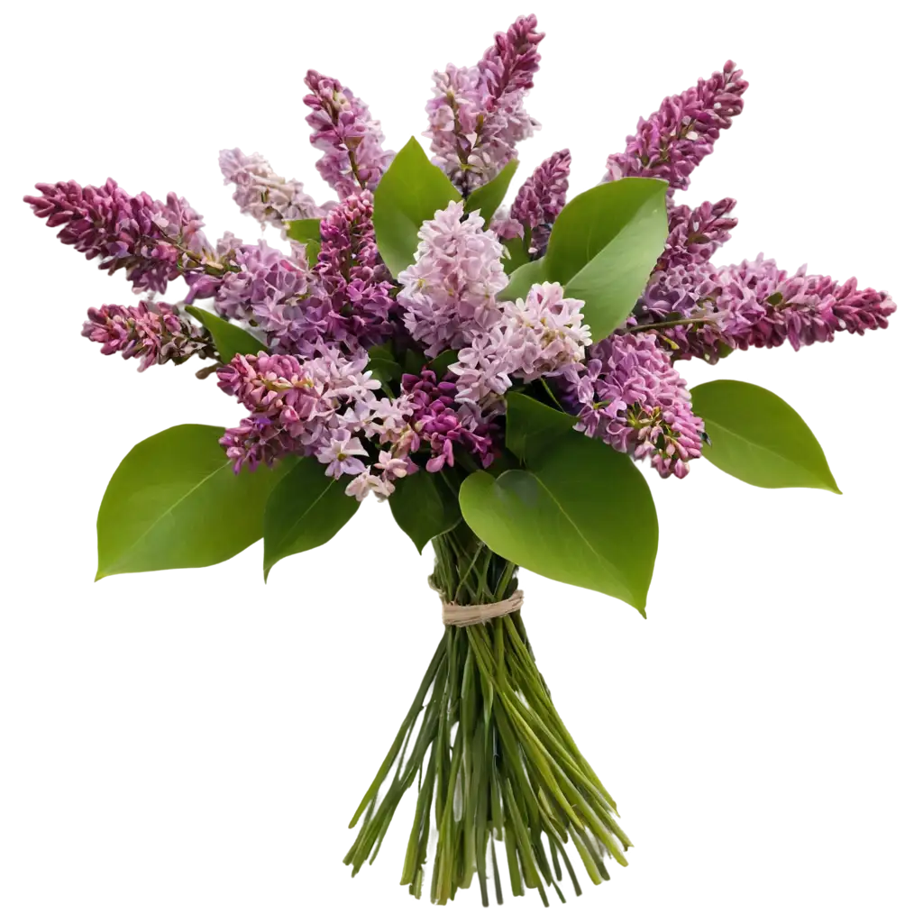 bouquet of lilacs 