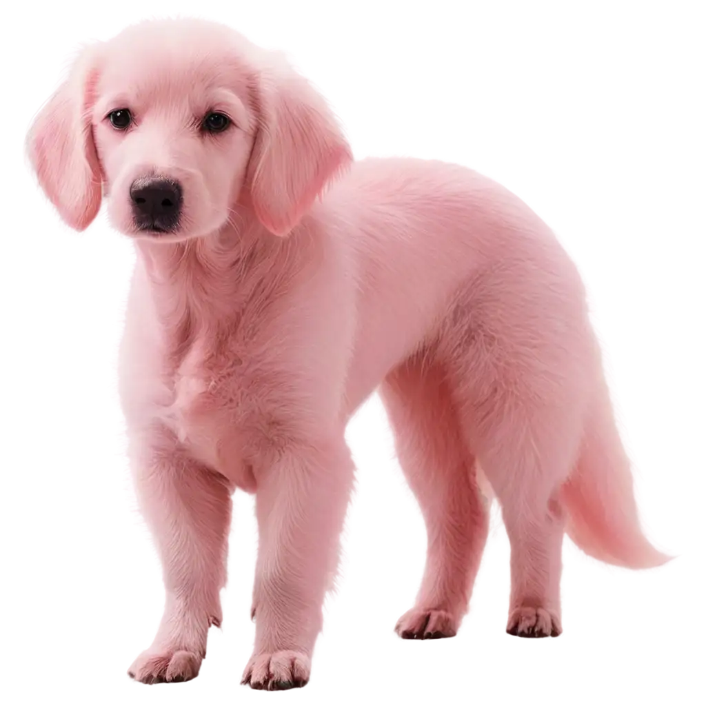 A PINK DOG