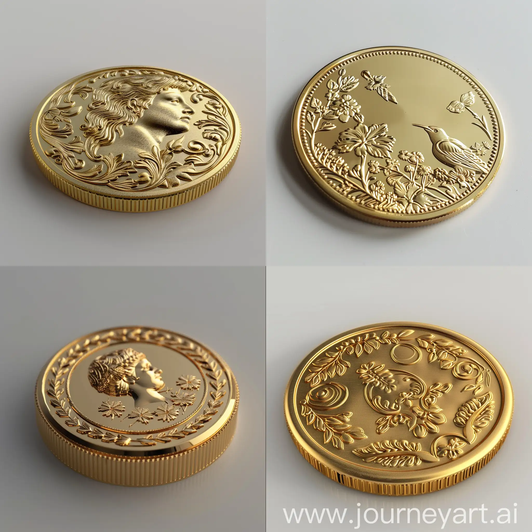 Shiny-Gold-Coin-in-Game-Environment