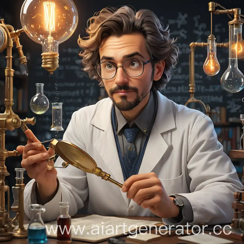 Modern-Scientist-Surrounded-by-Formulas-and-Inventions