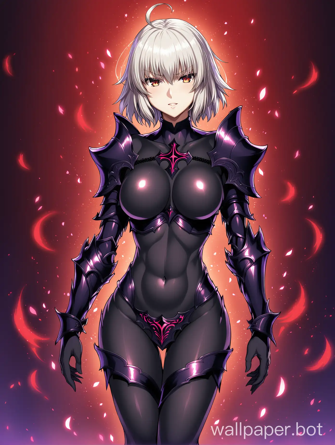 Jeanne Alter from Fate, perfect body, nude, sexy armor