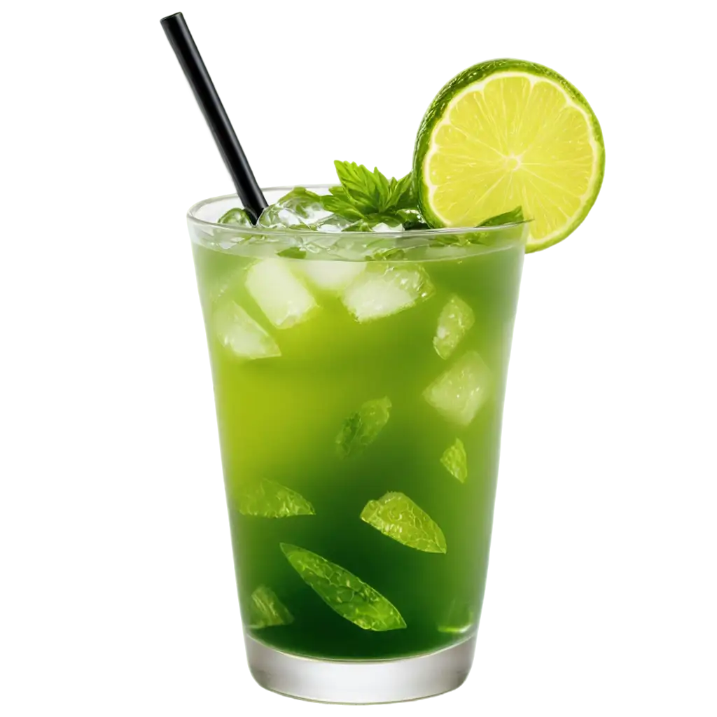 Realistic-Cup-of-Mojito-Cocktail-PNG-Image-with-Illuminating-Light-Enhance-Your-Visuals-with-Crisp-Clarity