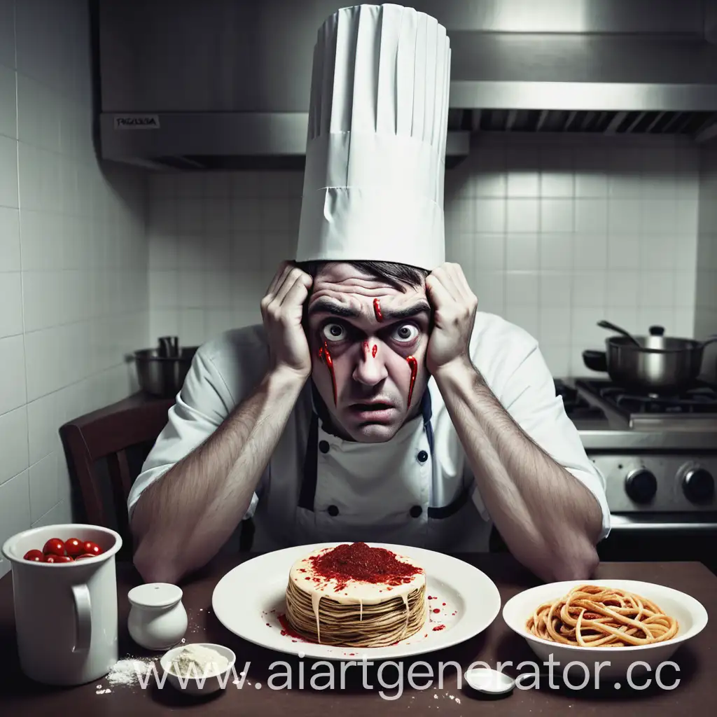 Culinary-Paranoia-and-Depression-A-Surreal-Artistic-Depiction