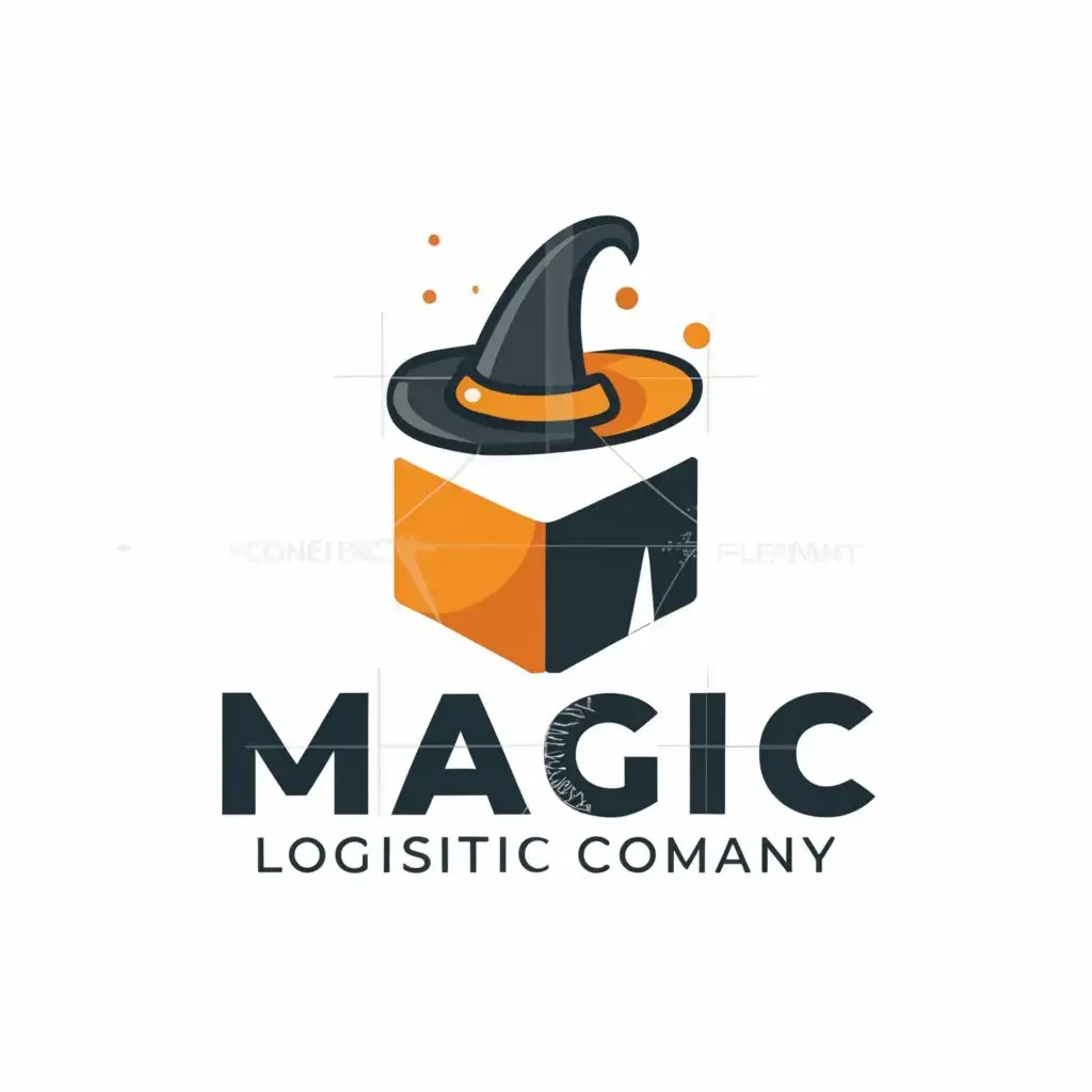 LOGO-Design-For-MAGA-Modern-Witch-Theme-in-Logistic-Style