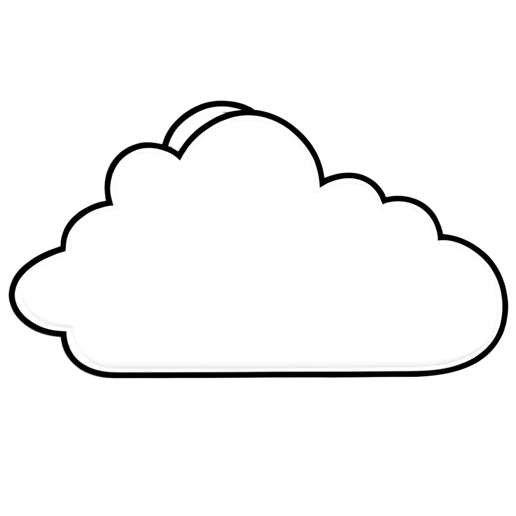 Adorable-Cloud-Line-Art-PNG-Elevate-Your-Designs-with-Cute-and-Unique-Cartoon-Style-Illustrations
