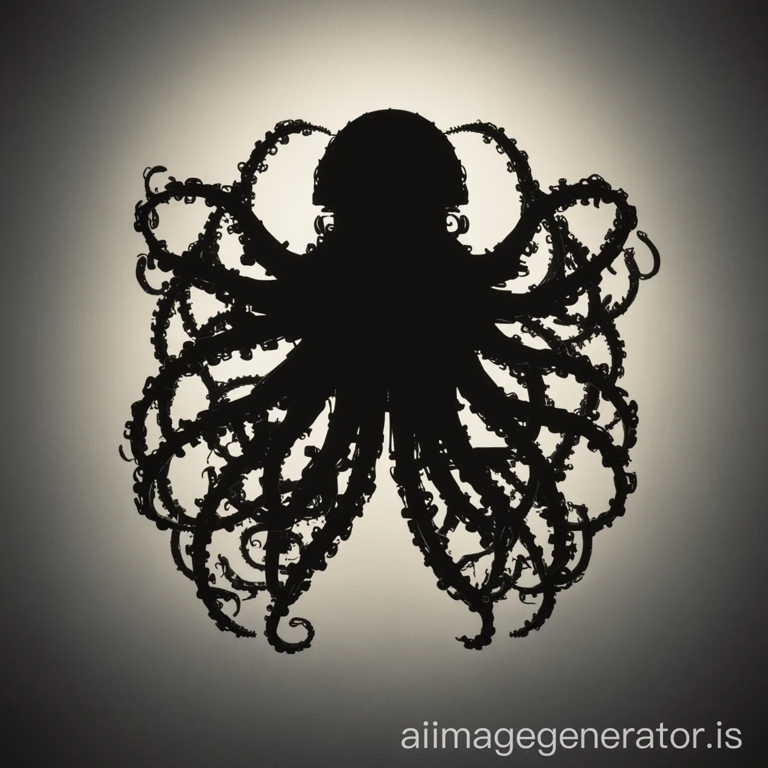 a silhouette octopass