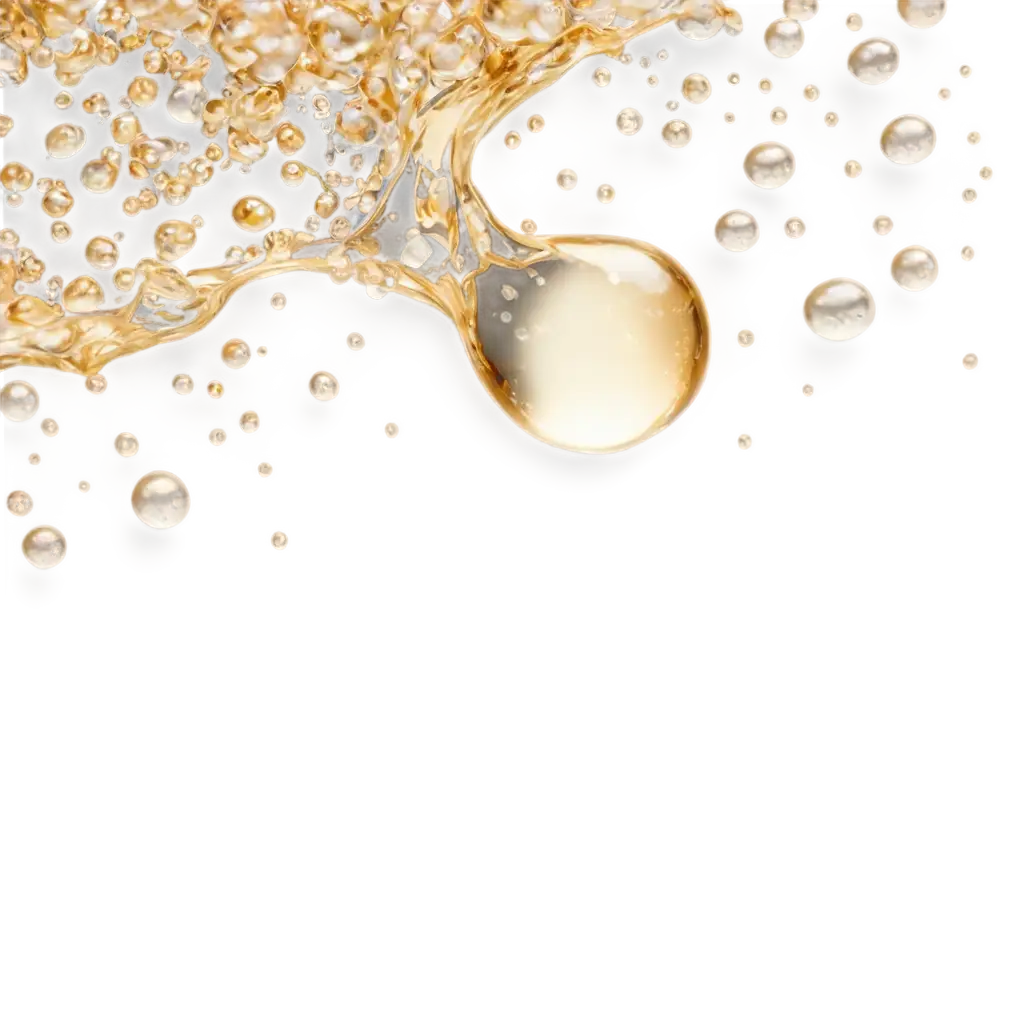 brown splash water with tapioca pearl
