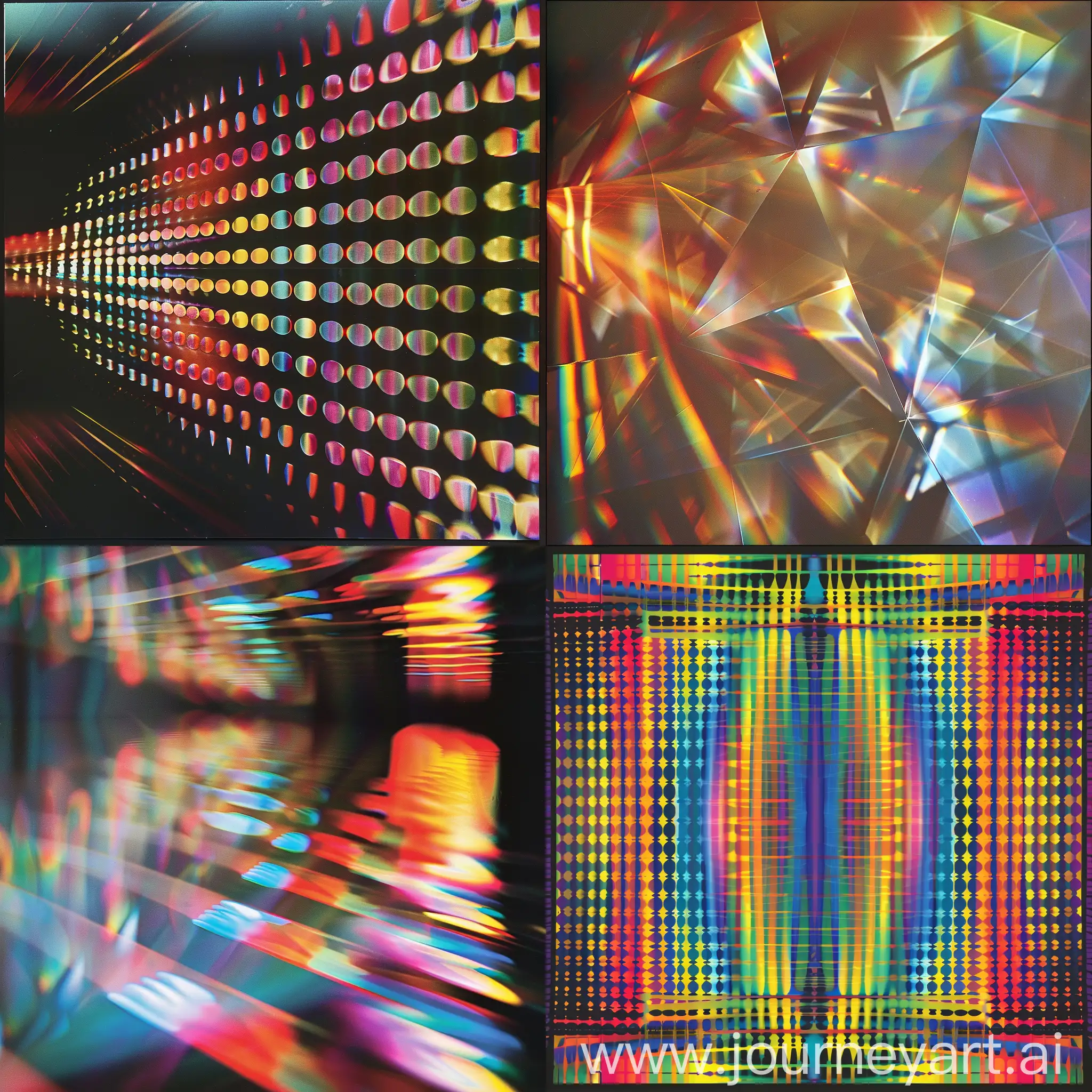 Vibrant-Diffraction-Patterns-in-a-Square-Format