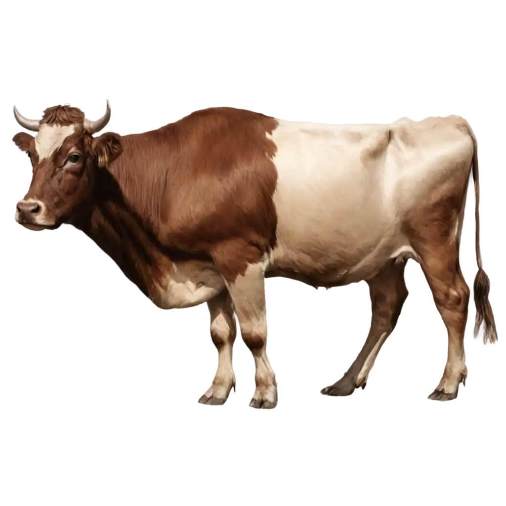 HighQuality-PNG-Image-of-a-Cow-AIGenerated-Art-for-Digital-and-Print-Media