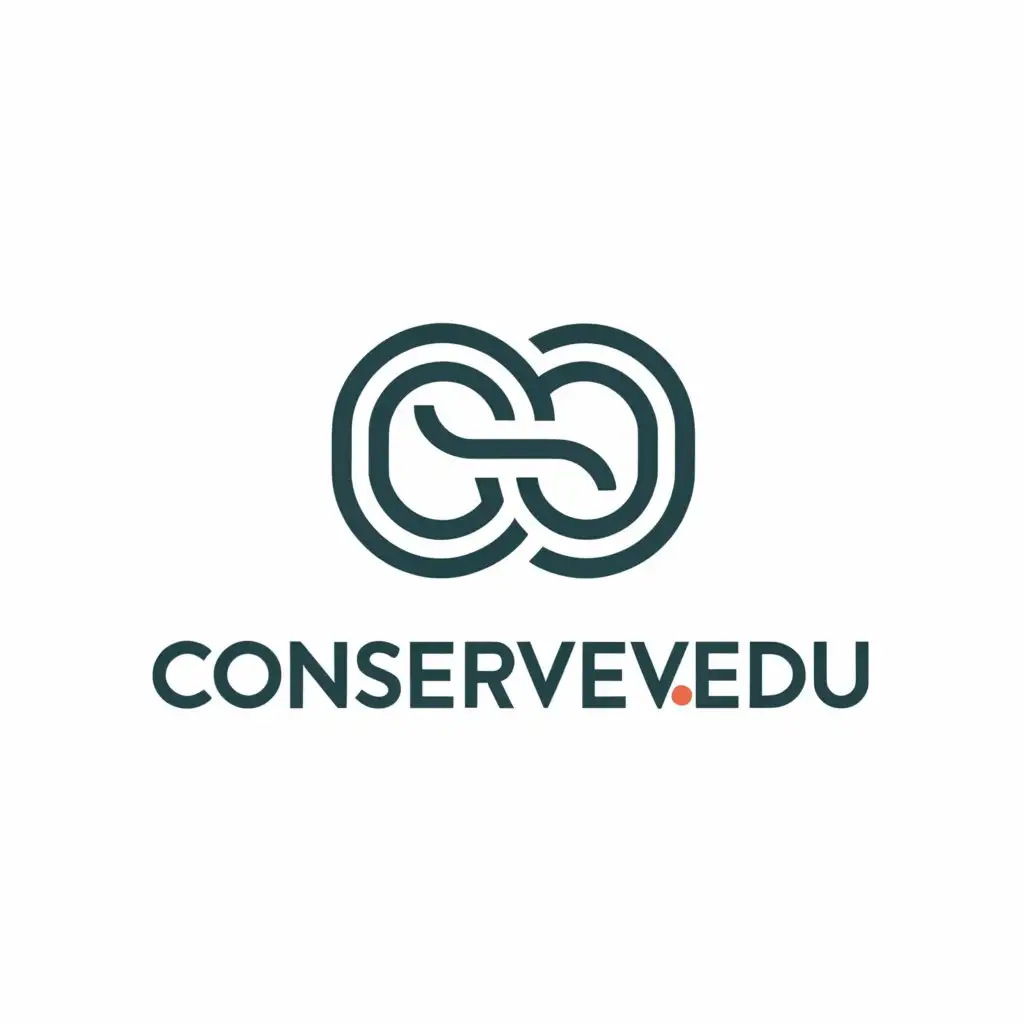 a logo design,with the text "ConservEDU", main symbol:snake,Moderate,be used in Animals Pets industry,clear background