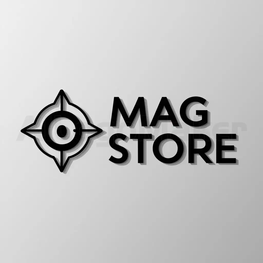 a logo design,with the text "Mag Store", main symbol:icon,Moderate,clear background
