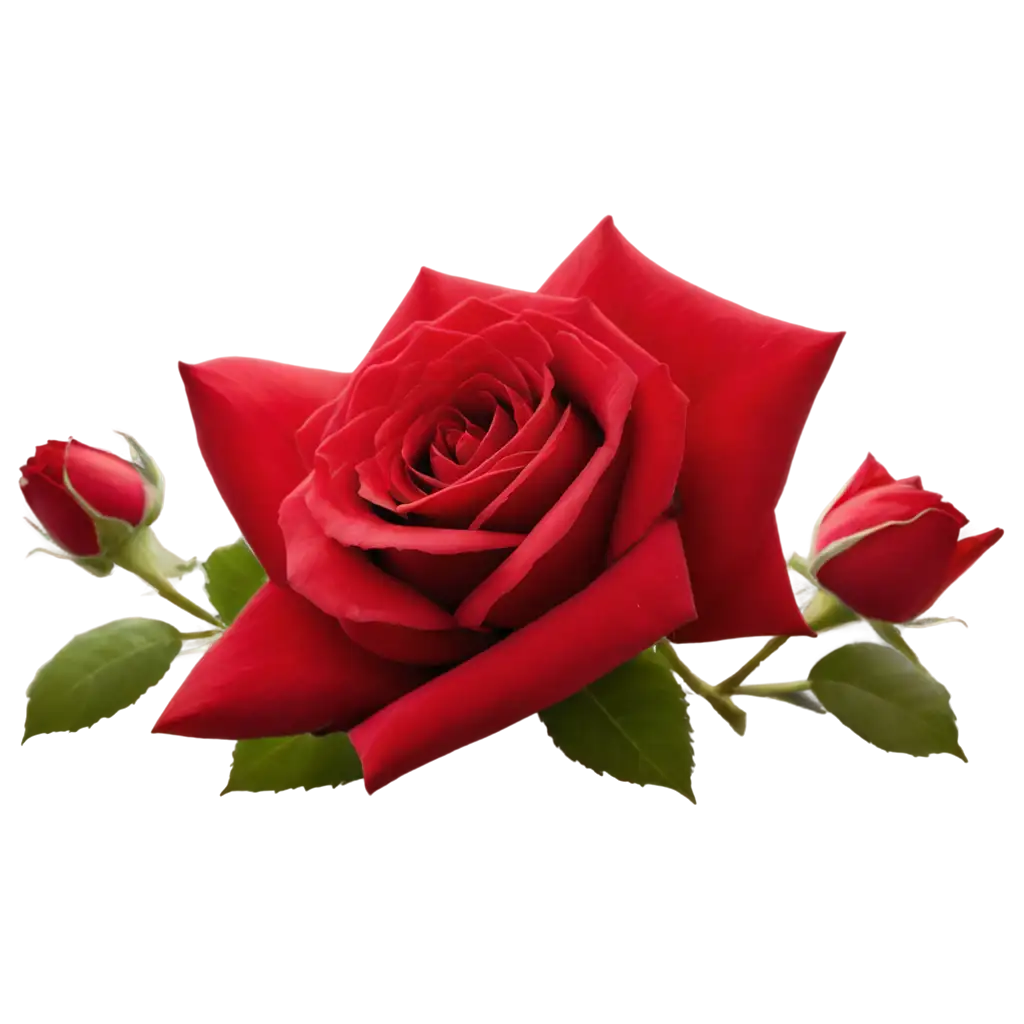 Vibrant-Red-Rose-PNG-Captivating-Flower-Illustration-in-HighQuality-Format