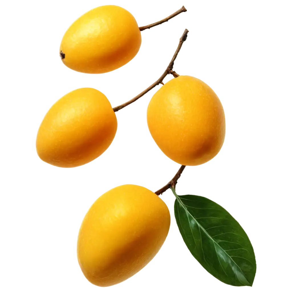 Vibrant-Mango-PNG-Image-Enhancing-Visuals-with-HighQuality-Transparency