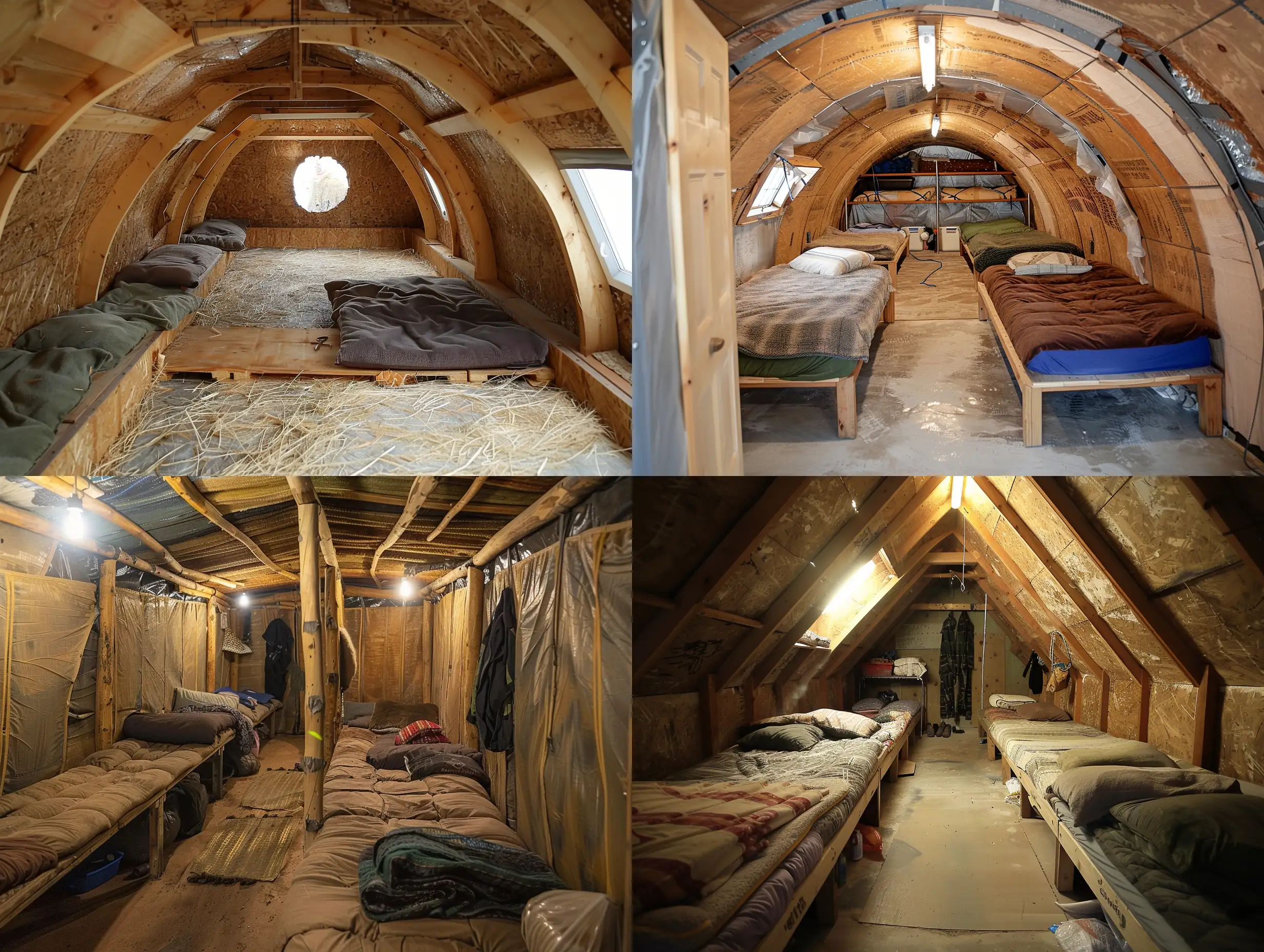 Clean-and-Comfortable-Survival-Shelter-Interior