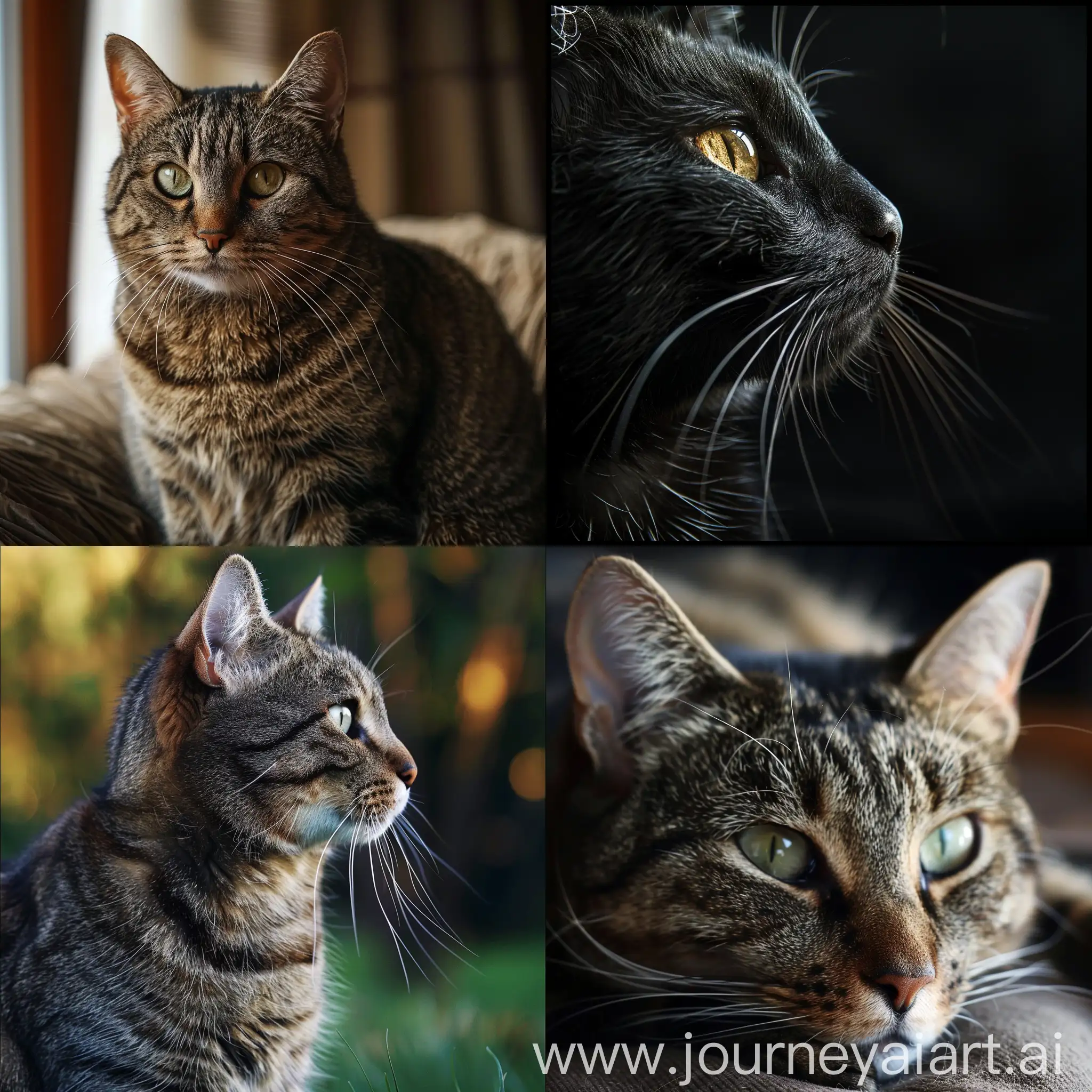Playful-Tabby-Cat-with-Bright-Green-Eyes