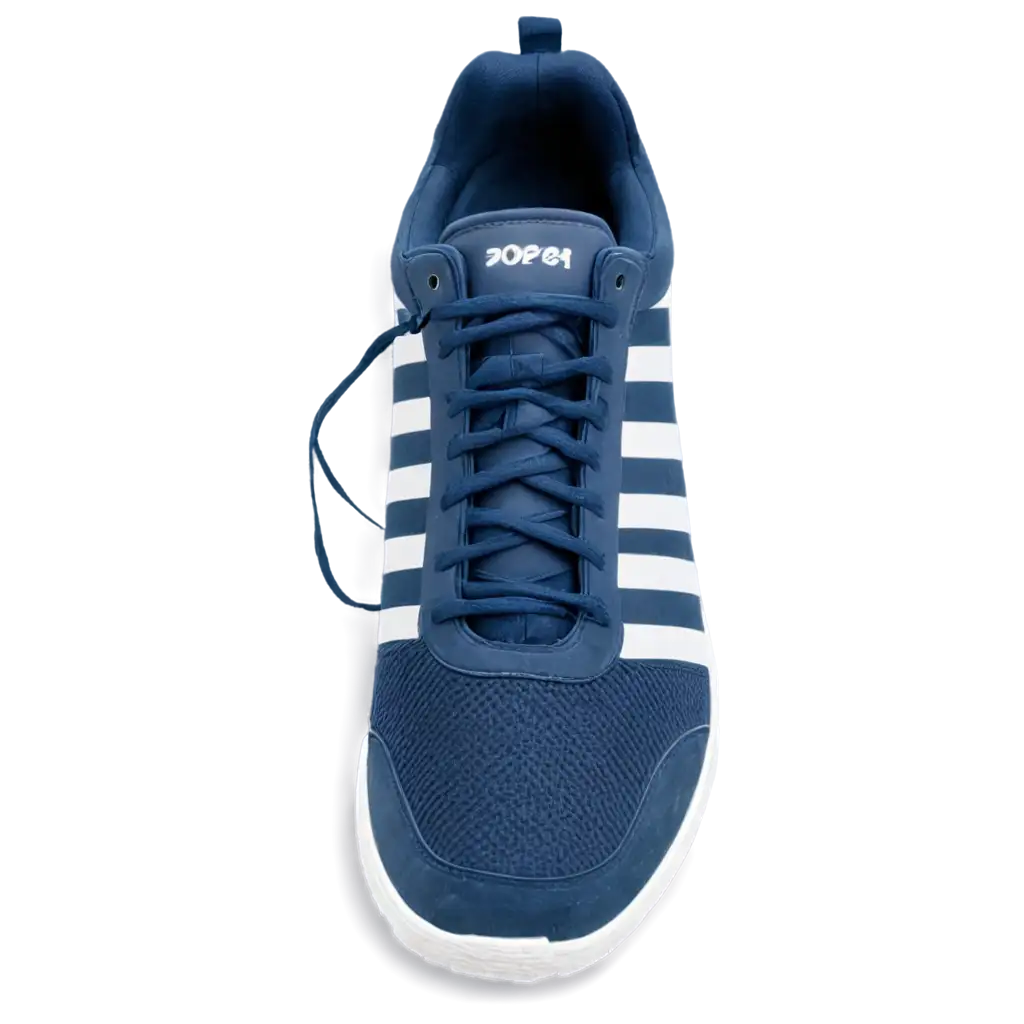 HighQuality-PNG-Image-Mens-Blue-Athletic-Shoe-with-Two-White-Stripes