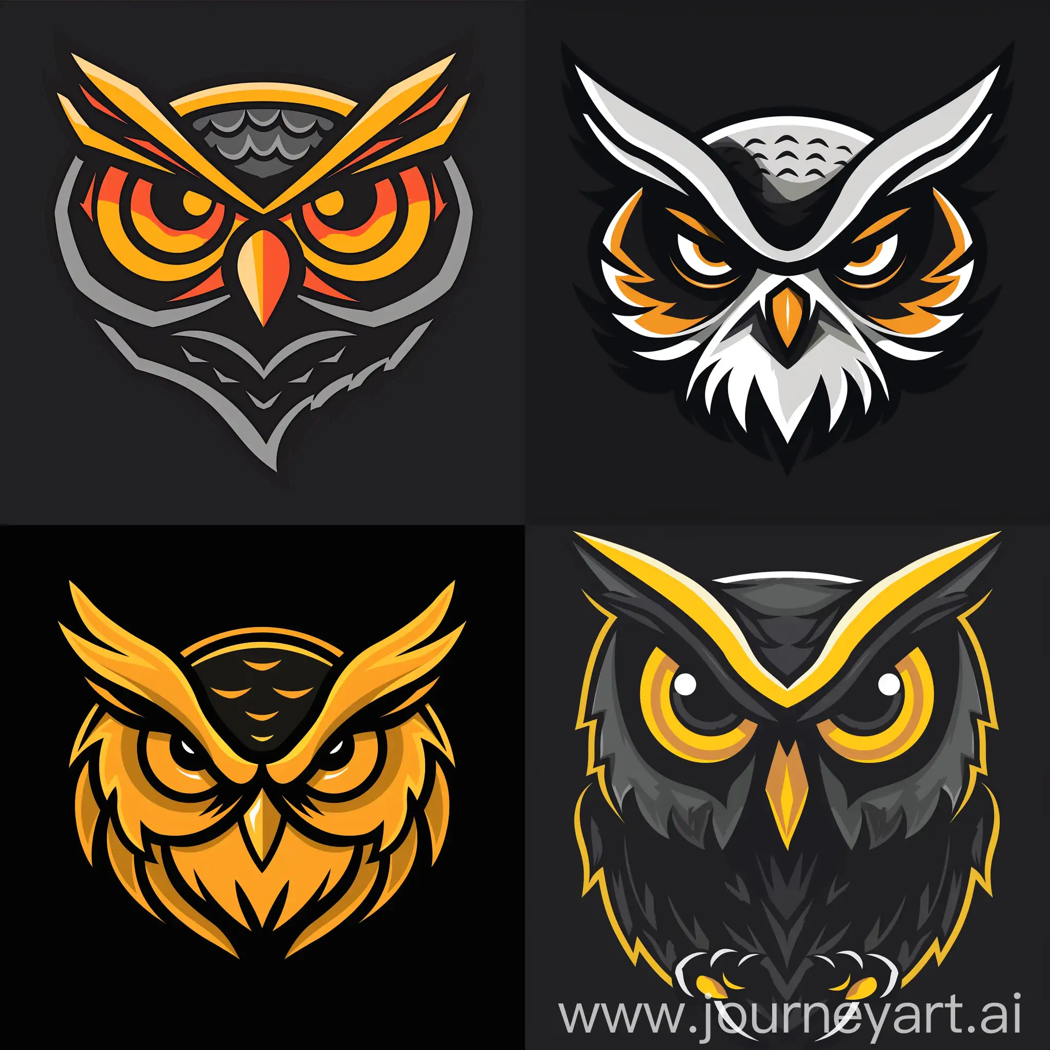 the logo for the YouTube channel in the form of an owl
