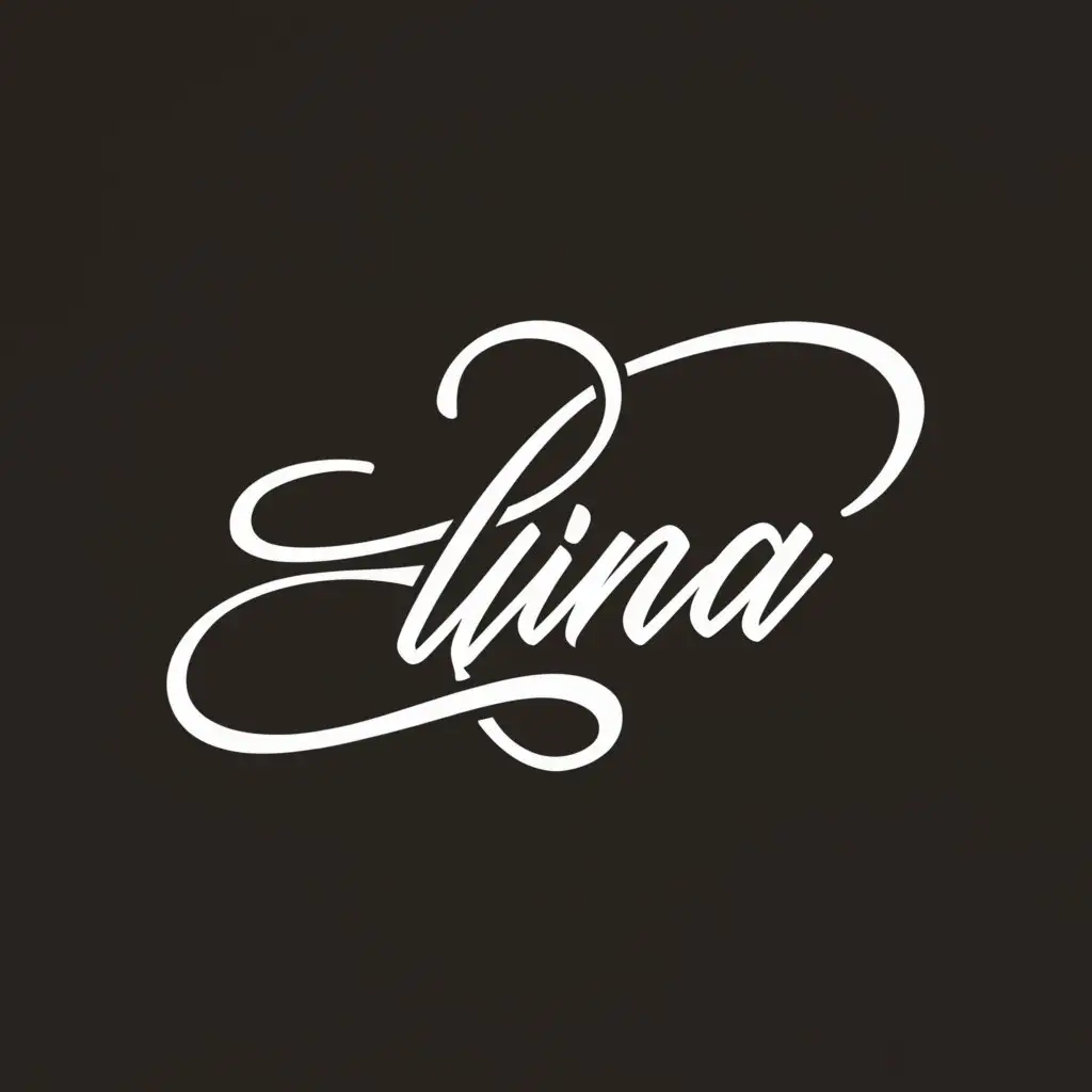 a logo design,with the text "Alina", main symbol:Alina,Moderate,be used in Beauty Spa industry,clear background