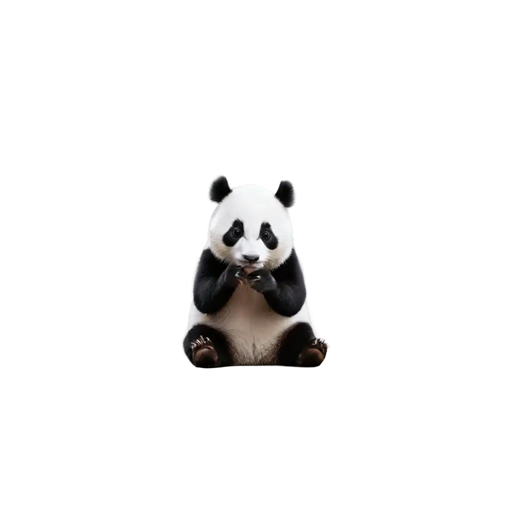 cute small panda
