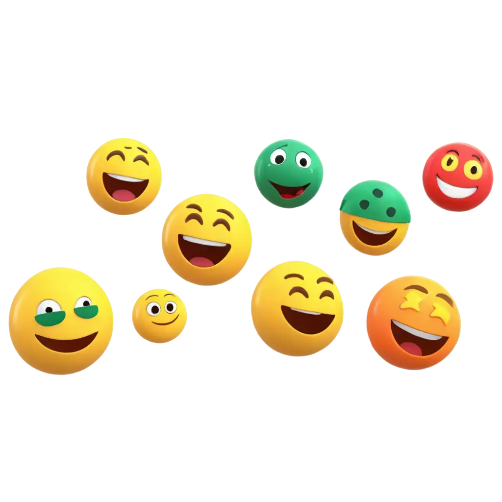emoji tertawa 3d