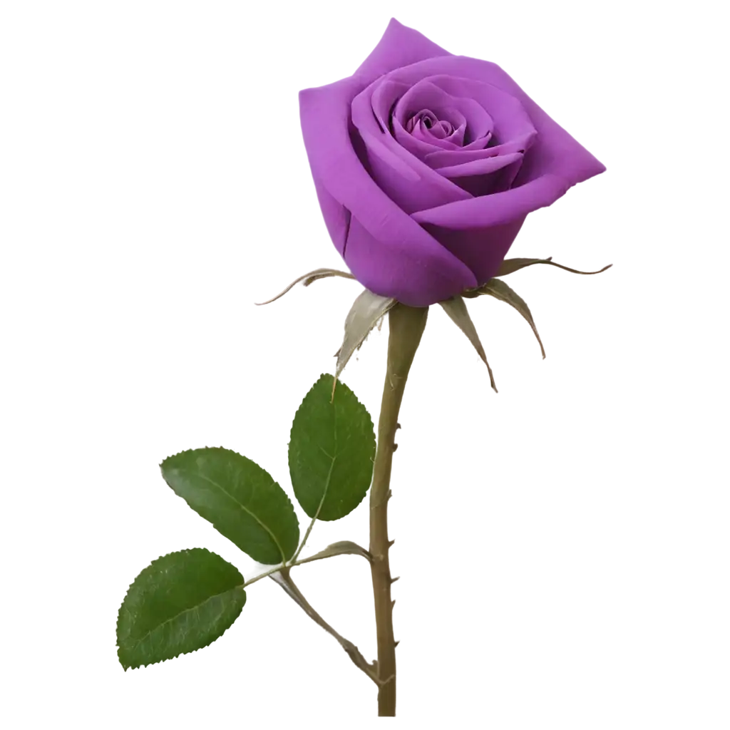 Violet-Rose-PNG-Image-Elegant-and-HighQuality-Floral-Art-for-Various-Uses