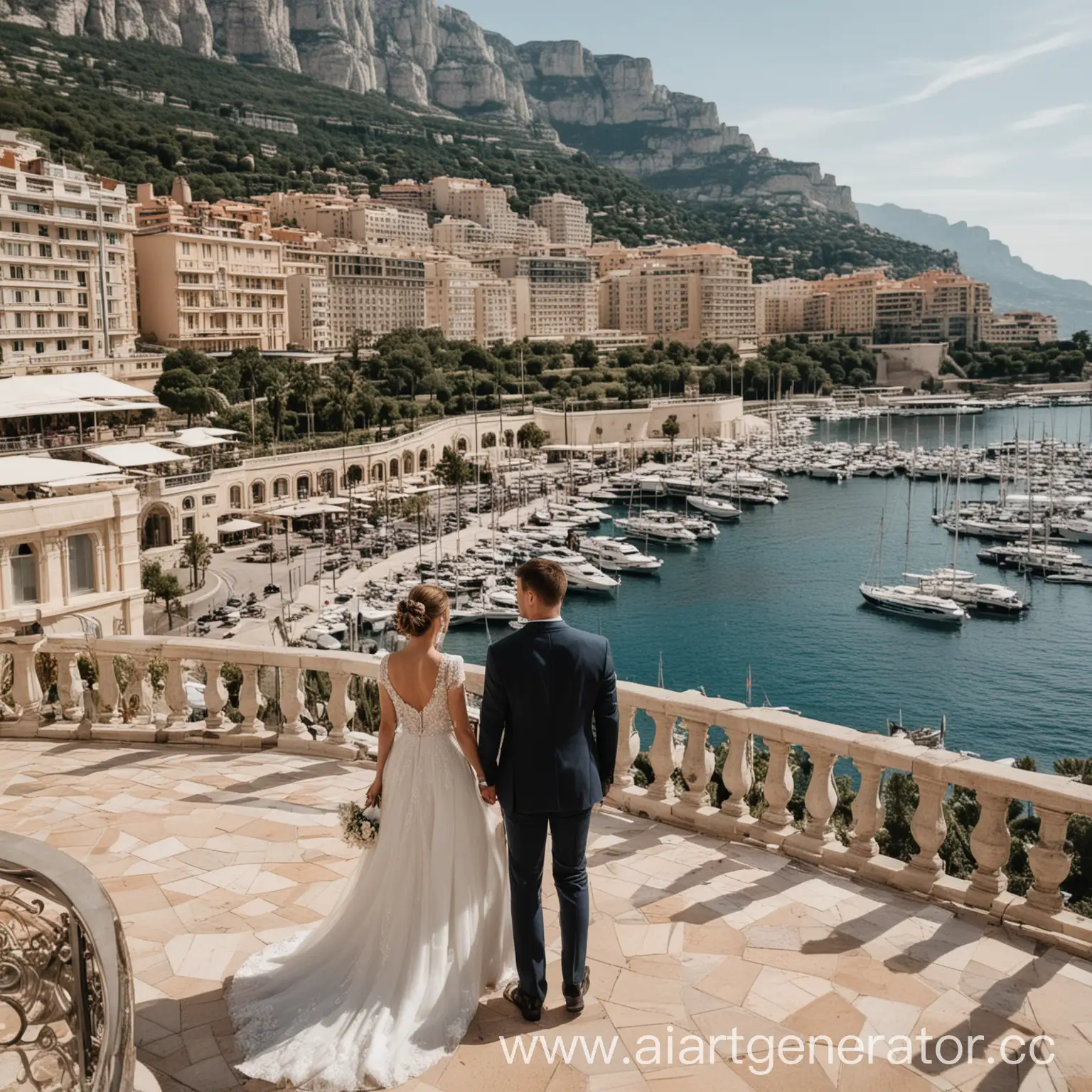 свадьба в Монако 