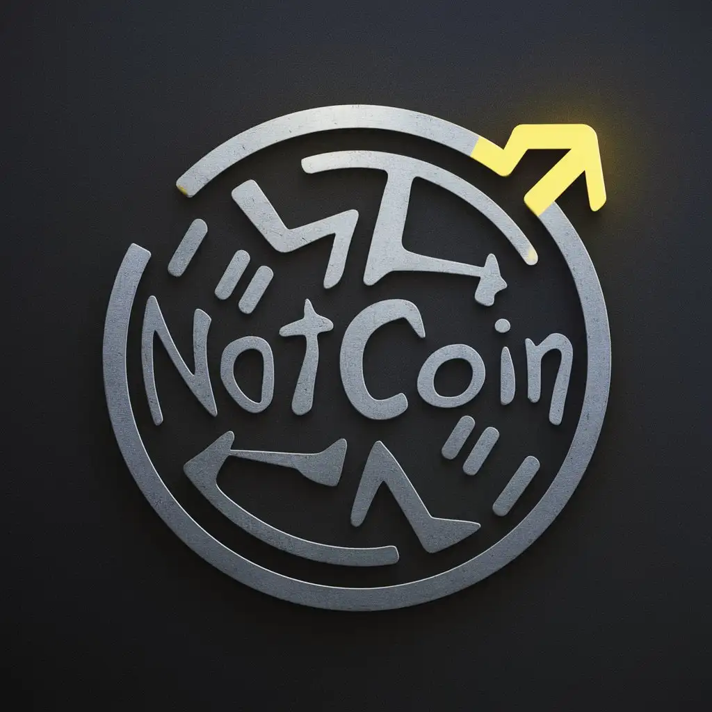 Playful-NOTcoin-Logo-Design-with-Cryptocurrency-Elements