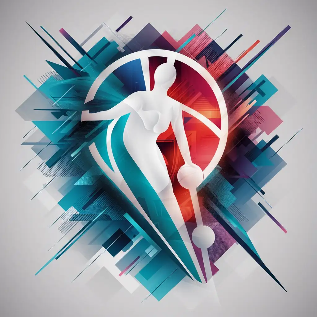 Colorful Abstract WNBA Insignia Design