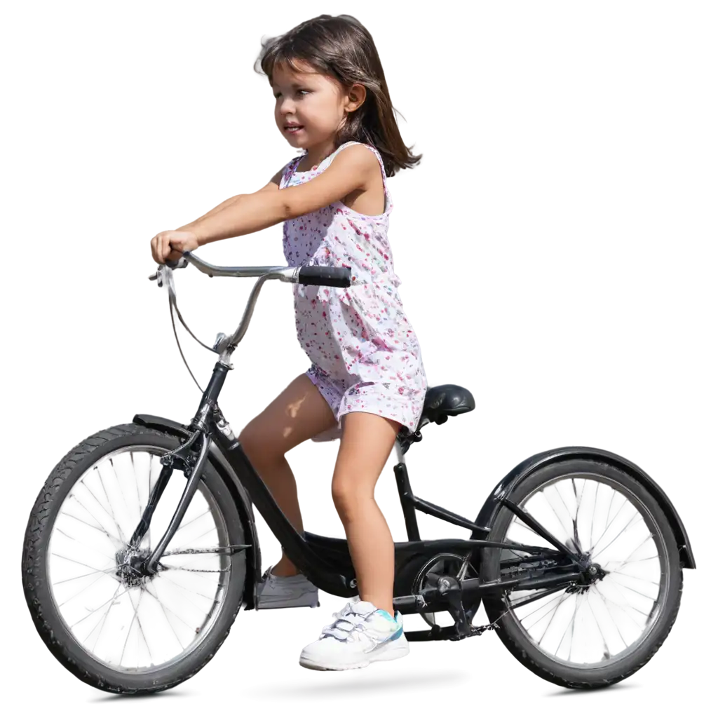 SEOOptimized-PNG-Image-of-Little-Girl-Riding-Bicycle