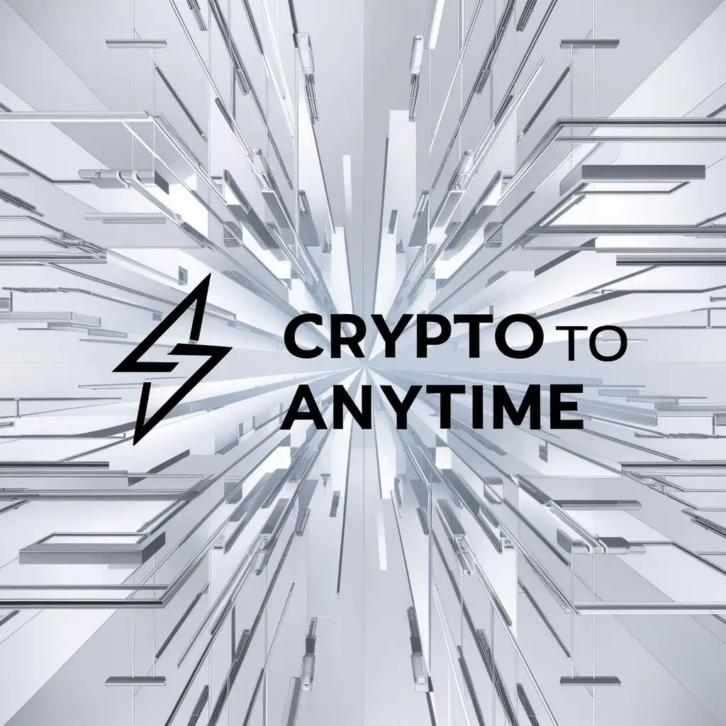 a logo design,with the text "Crypto to Cash, Anytime", main symbol:BitQuick,complex,clear background