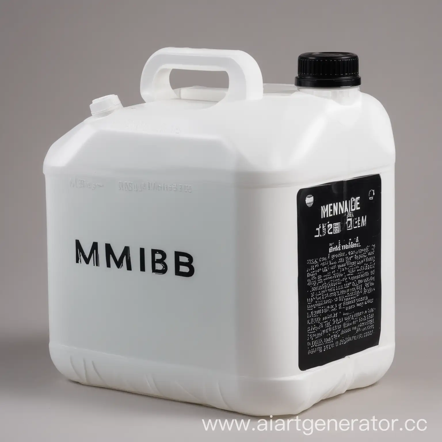 Изображение пластиковой канистры 5 литров с надписью MMB Base