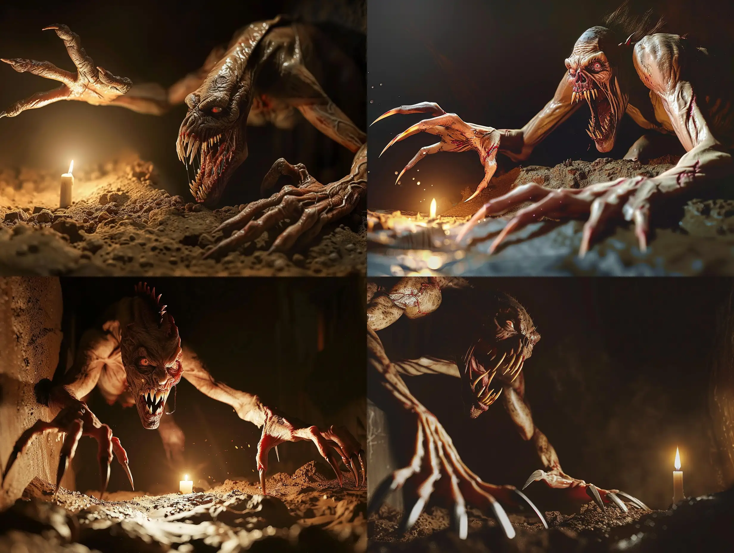 Terrifyingly-Realistic-Monstrous-Vampire-Female-Rising-from-Grave