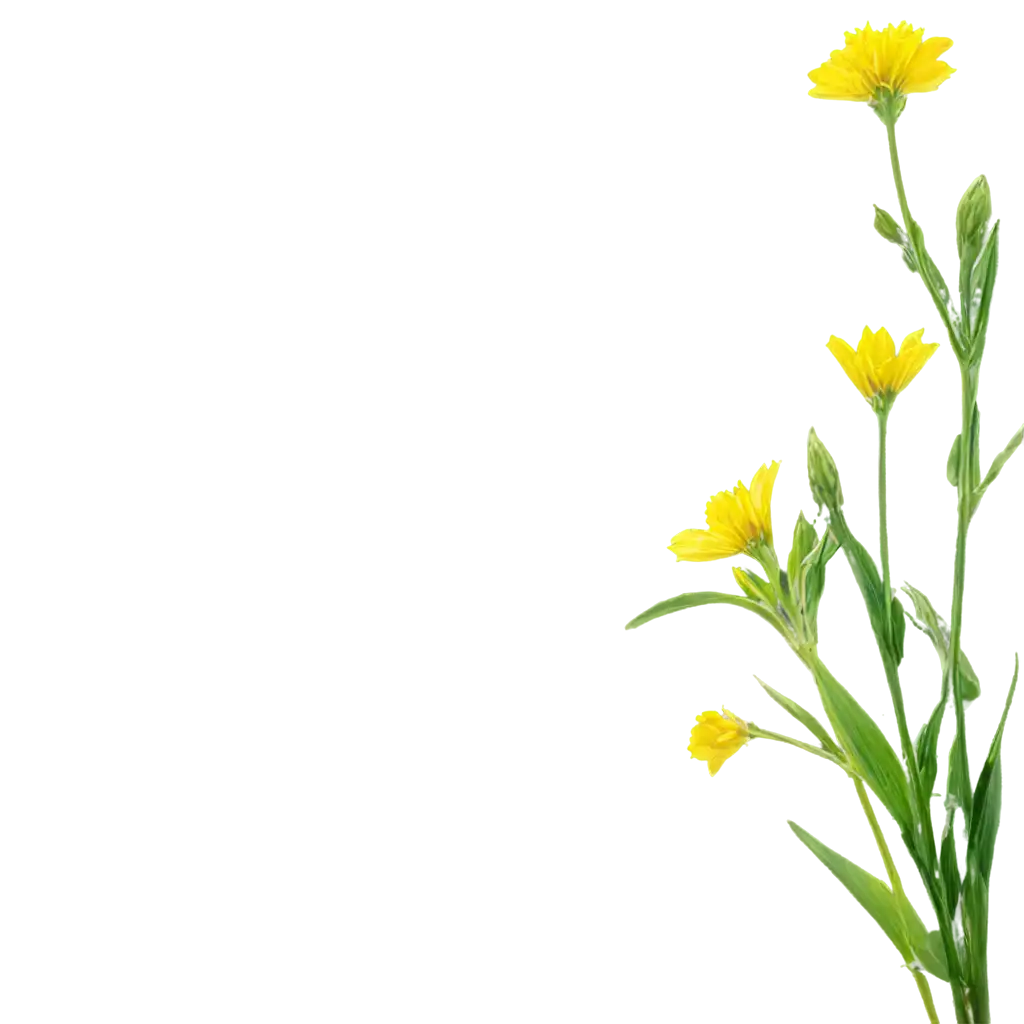 yellow flowers