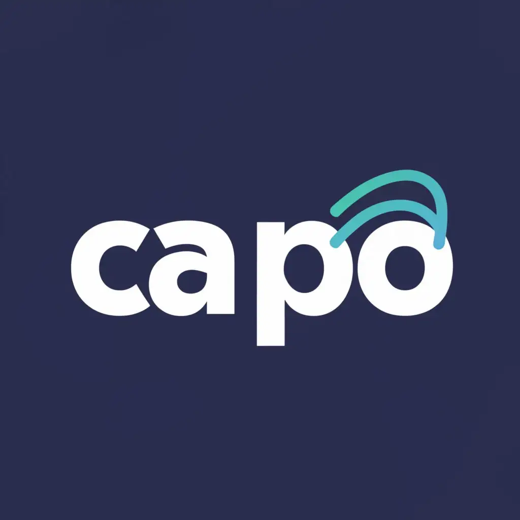 a logo design,with the text "Cappo", main symbol:arc,Moderate,be used in Retail industry,clear background