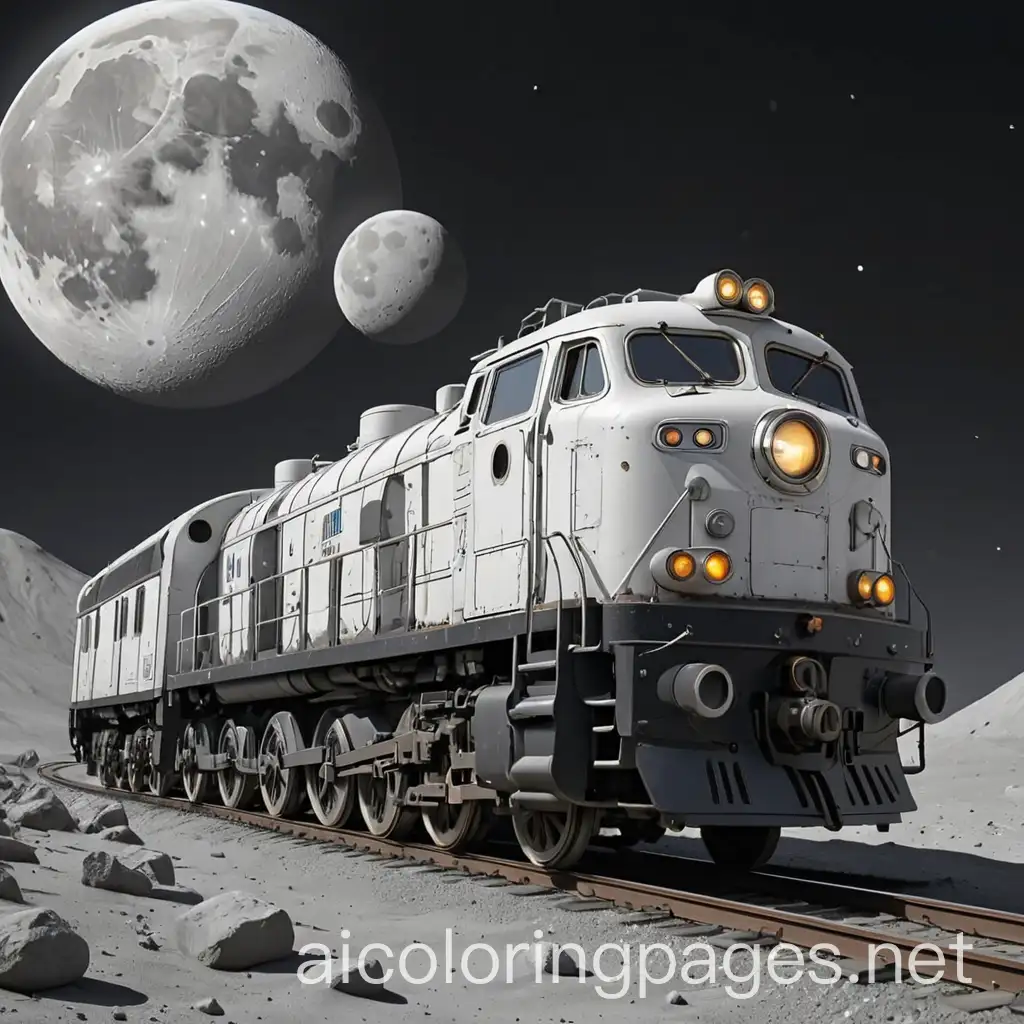 Moon-Surface-Train-Coloring-Page-Simple-Line-Art-Design-with-Ample-White-Space