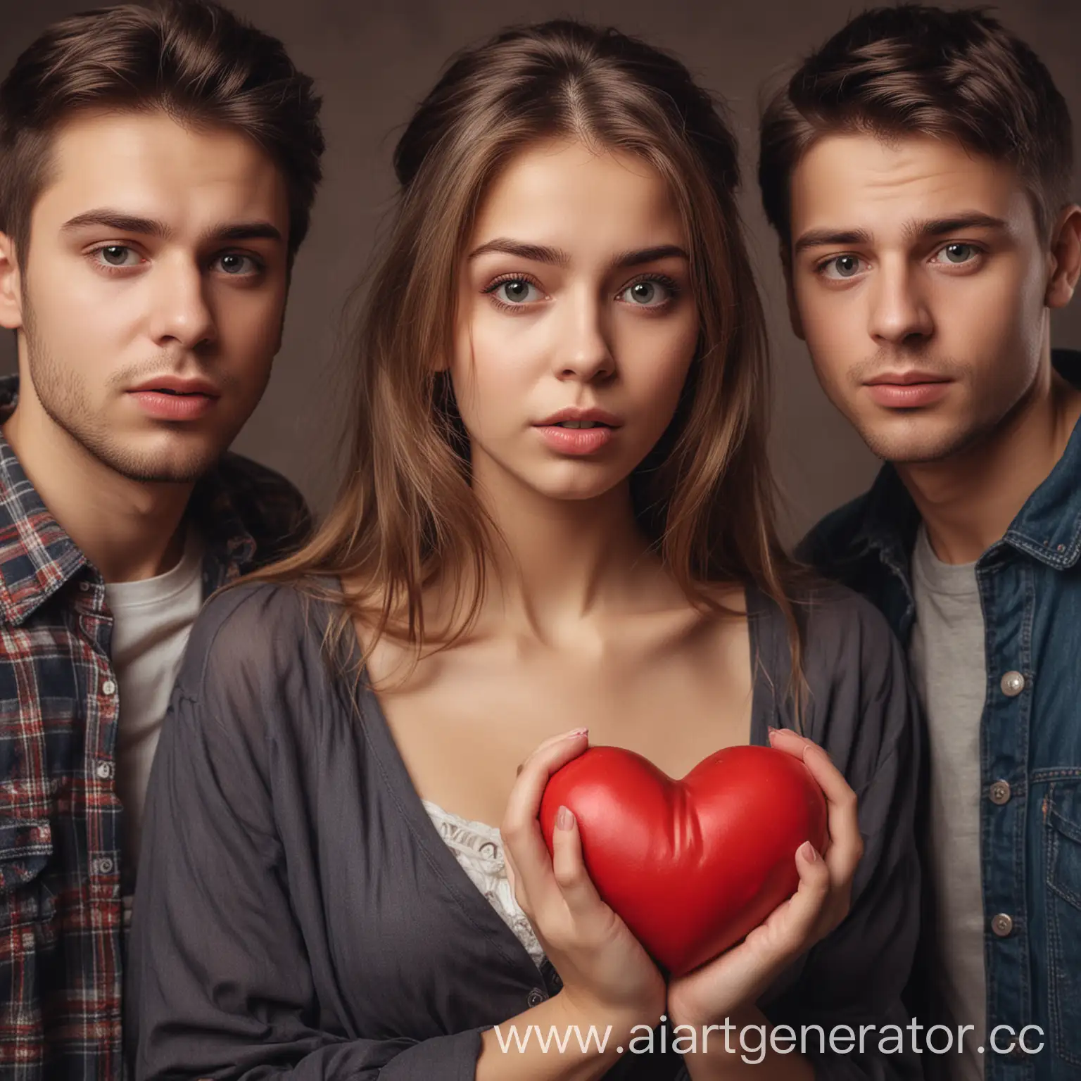 Young-Woman-and-Two-Men-Love-and-Protection