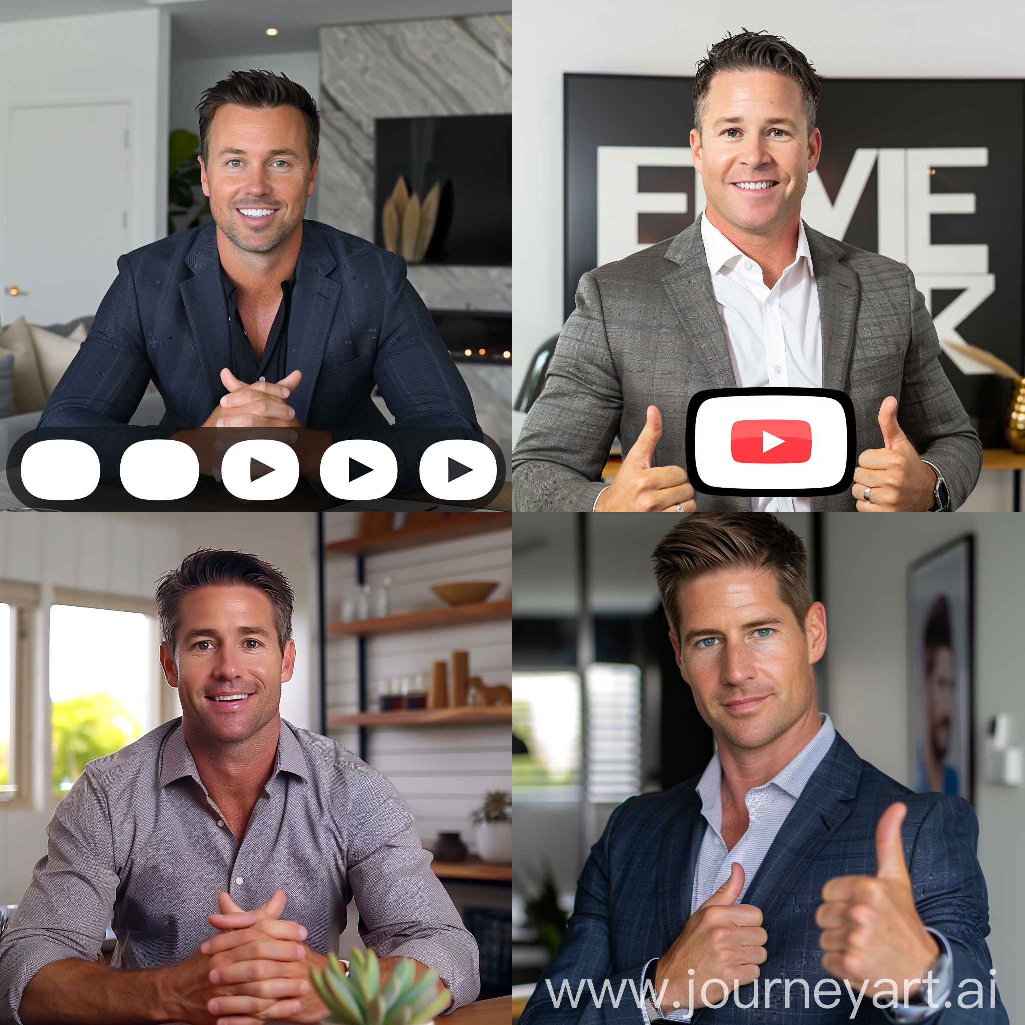 Create a simple/formal youtube banner using this key words (Shawn Selby, Real Estate Coach, Delegate 