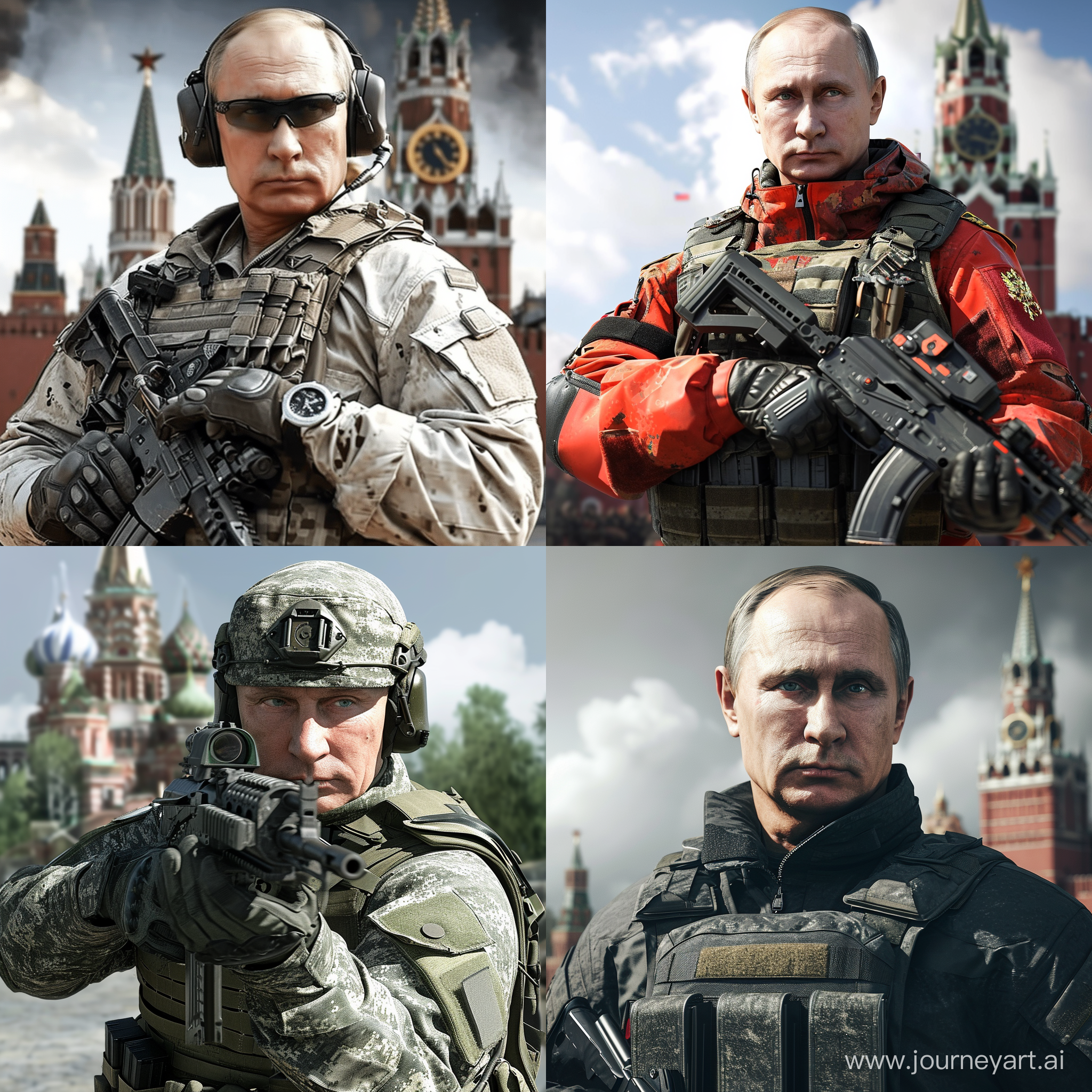 Путин играет в Warface в Кремле