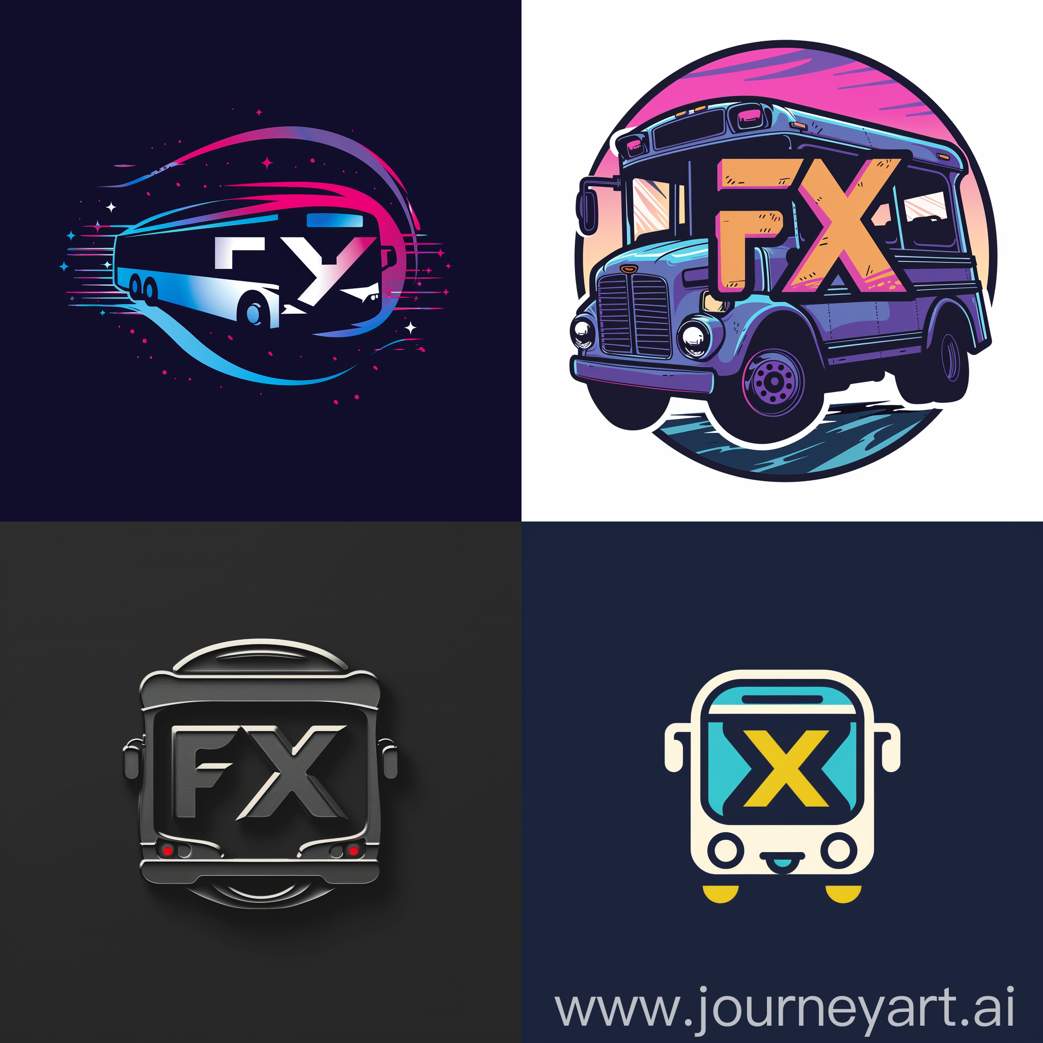 FX bus logo