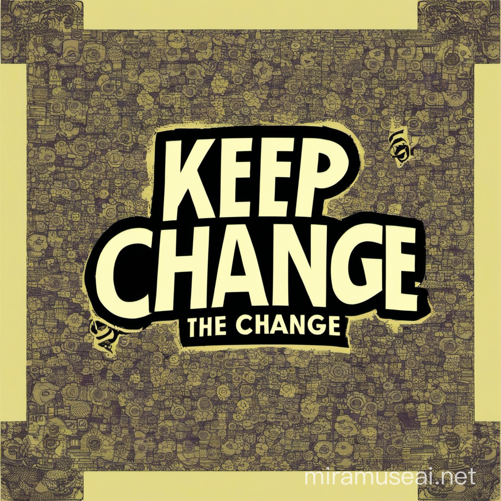 Create a Album Cover Called "Keep The Change"