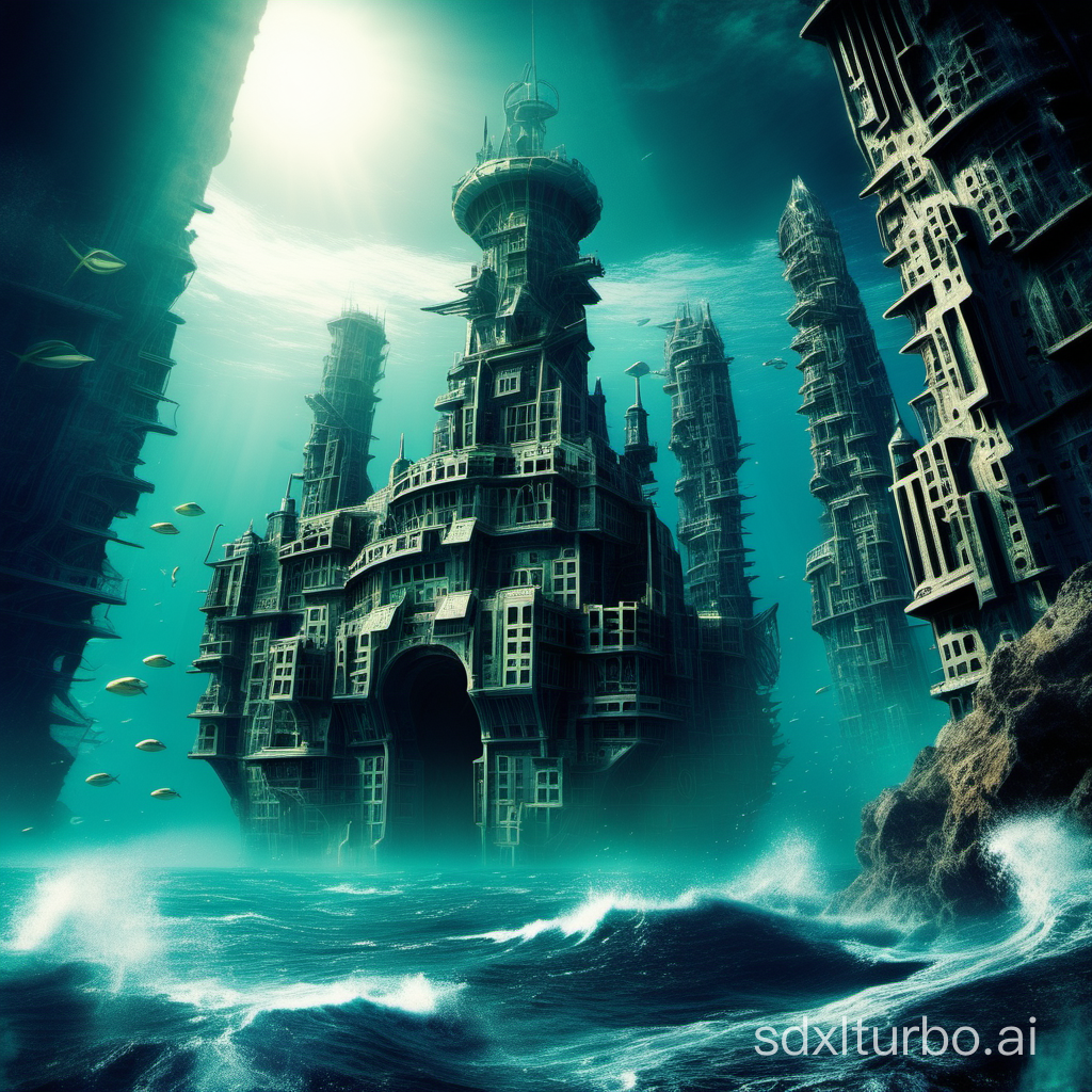 Deep Sea Castle, Science Fiction Redemption, Sunny