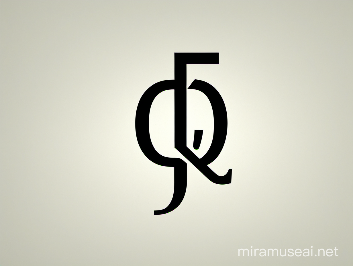 gabungkan tiga huruf berikut menjadi logo: F, S, Q