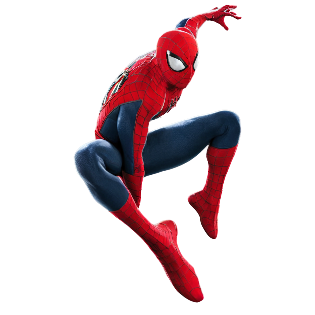 Webslinging Adventure Epic Spiderman Png Image For Digital Marvel Fan 