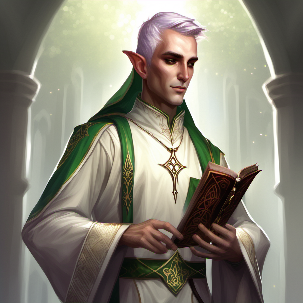 elf male Priest 


