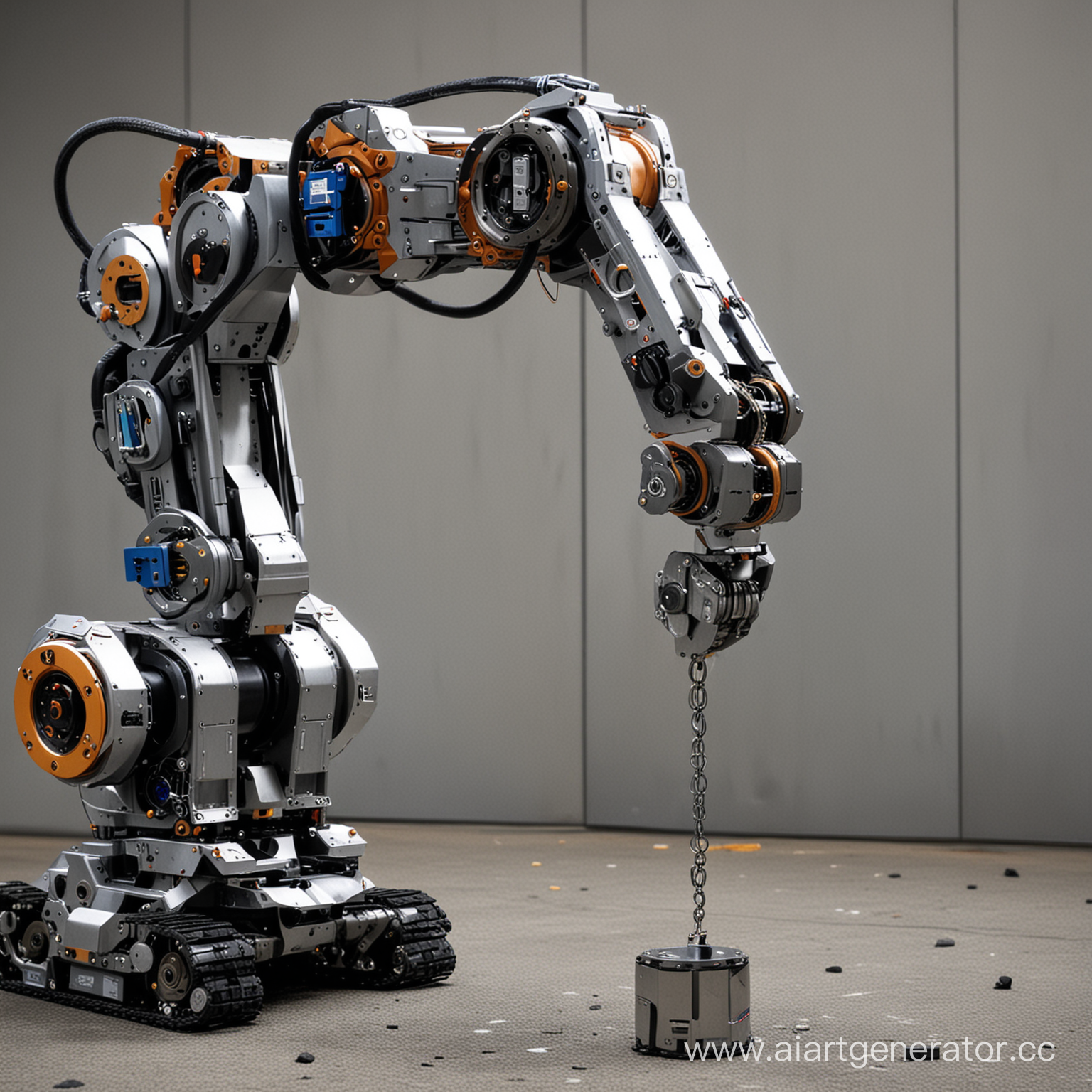 Робот магнит который достает металлические предметы из труднодоступных мест