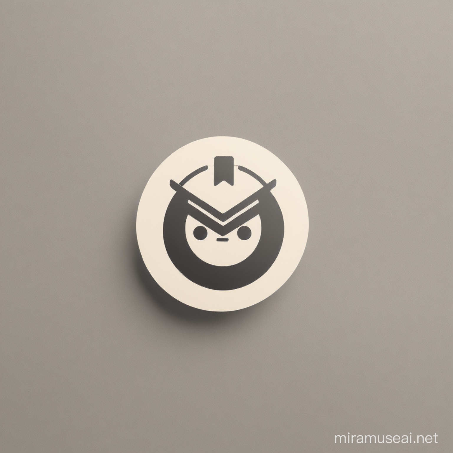 Minimalistic Kintaro Logo Design for Digital Company