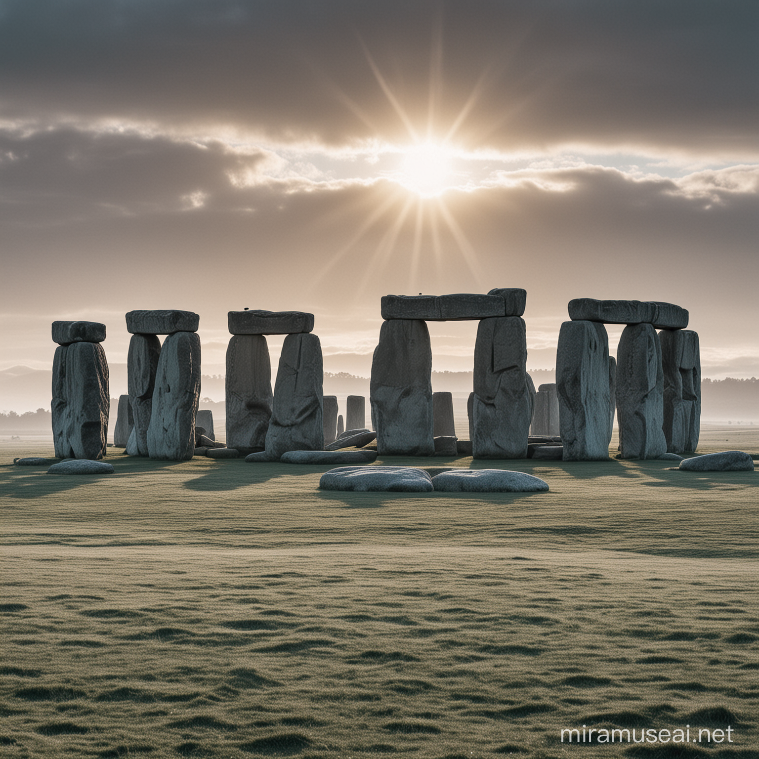Mystical Stonehenge with Crystal Energies