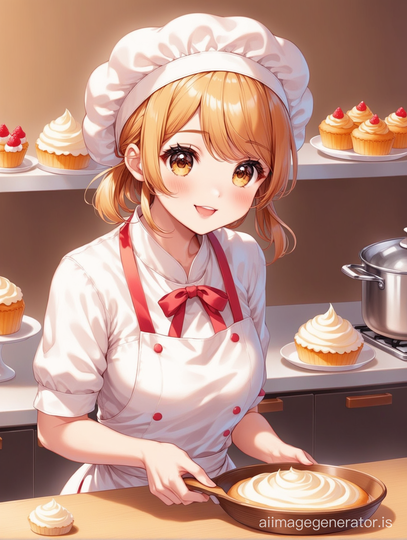 Cute baker
